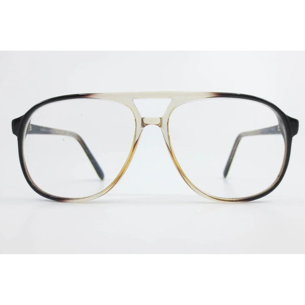 Horizon H-Charter Aviator Eyeglasses Timber Brown Gradient 56-16-145 H-CHARTER